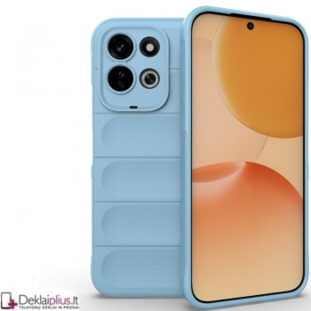 Magic Shield guminis dėklas - šviesiai mėlynas (Xiaomi Redmi 17)